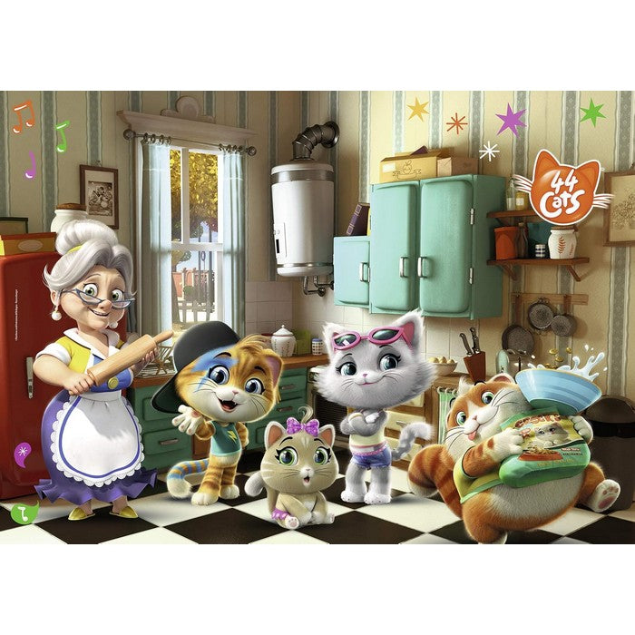 Puzzle Giant per bambini 24 pezzi 44 gatti