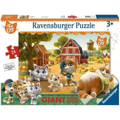 Puzzle Giant per bambini 24 pezzi 44 gatti