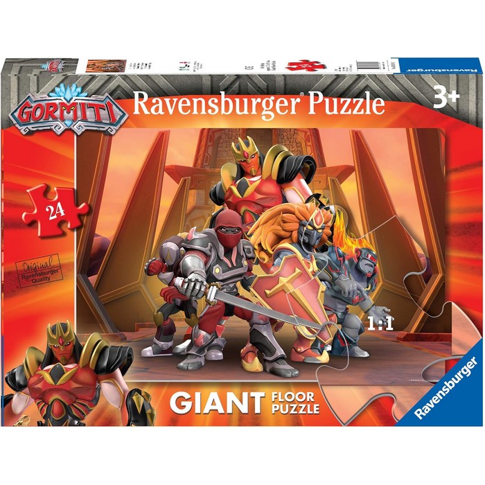 Puzzle Giant per bambini 24 pezzi Gormiti B