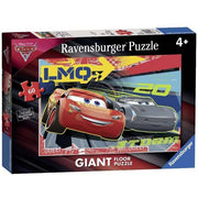 Puzzle Giant per bambini 60 pezzi Cars