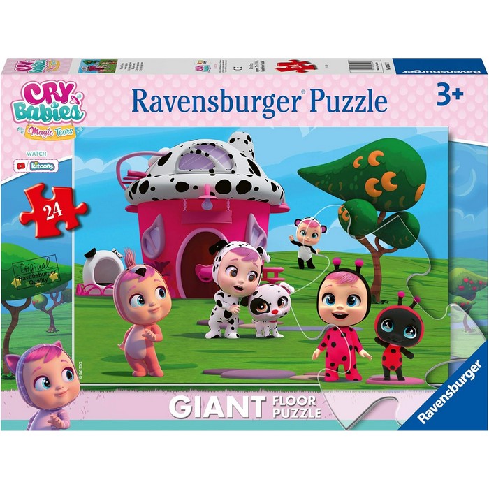 Puzzle Giant per bambini 24 pezzi Cry Babies