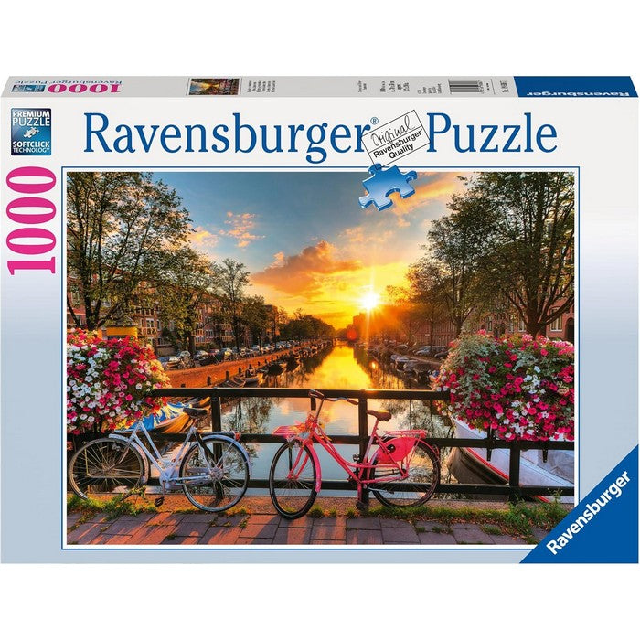 Puzzle per adulti 1000 pezzi Biciclette ad Amsterdam
