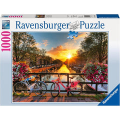 Puzzle per adulti 1000 pezzi Biciclette ad Amsterdam