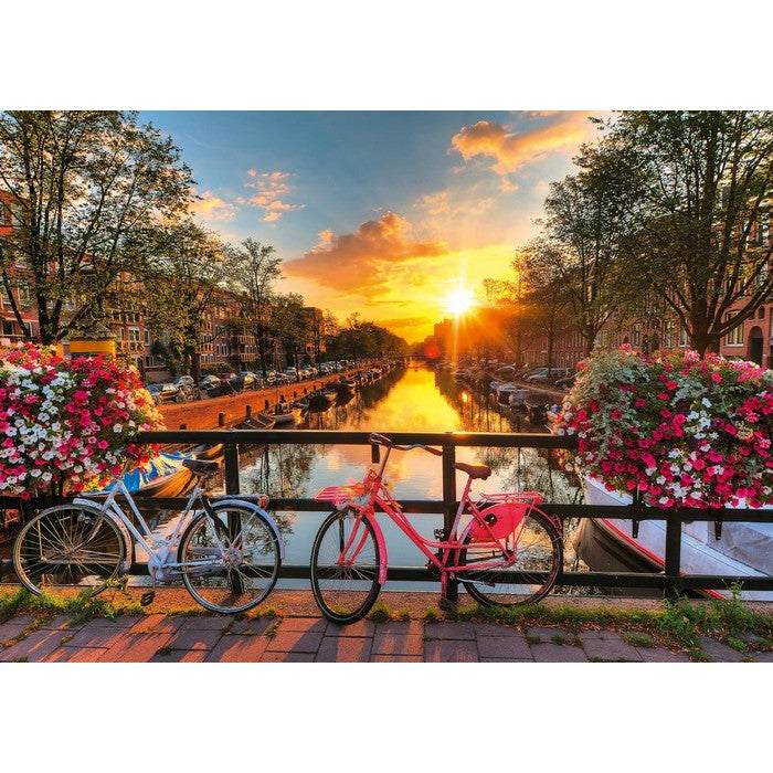 Puzzle per adulti 1000 pezzi Biciclette ad Amsterdam