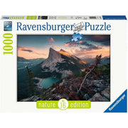 Puzzle per adulti 1000 pezzi Tramonto in montagna