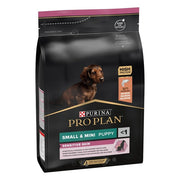 Purina Pro Plan Small&Mini Puppy Sensitive Skin ricco in salmone