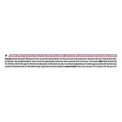 Purina Pro Plan Small&Mini Puppy Sensitive Skin ricco in salmone