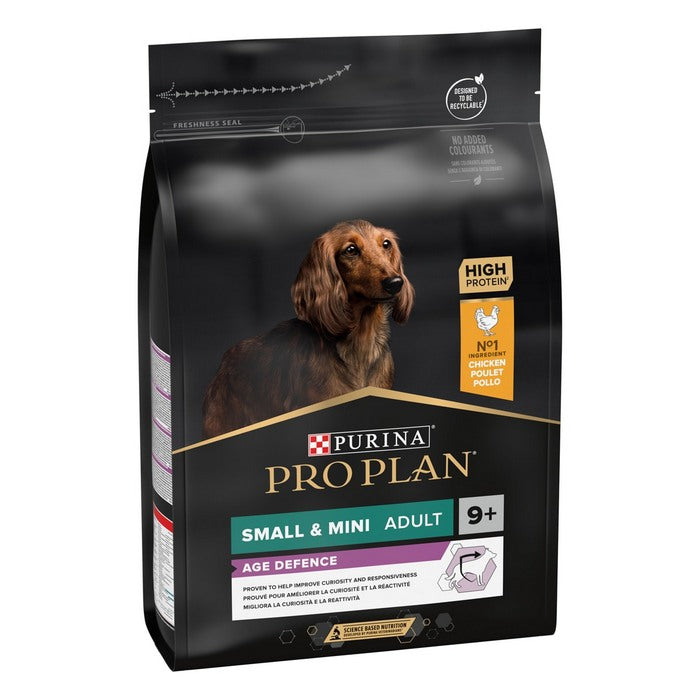 Purina Pro Plan Small&Mini Adult 9+ Age Defence ricco in pollo - PURINA - 66185055535482