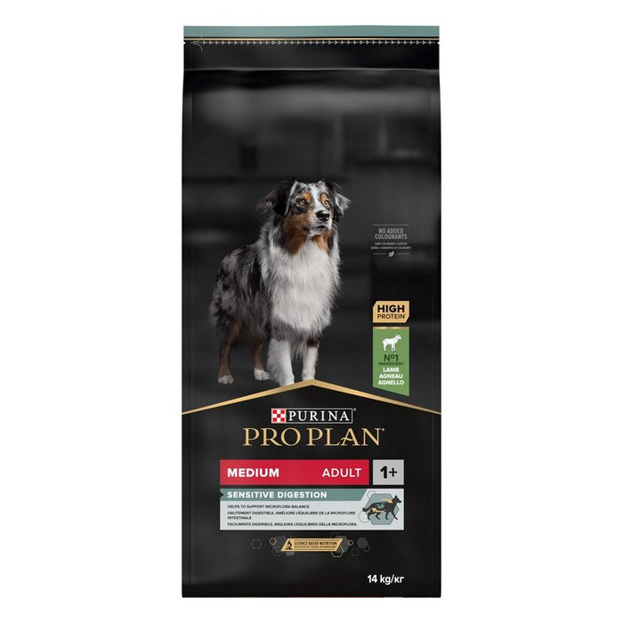 Purina Pro Plan Medium Adult Sensitive Digestion ricco in agnello