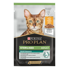 Purina Pro Plan Adult Sterilised Pezzetti di pollo in salsa 85g