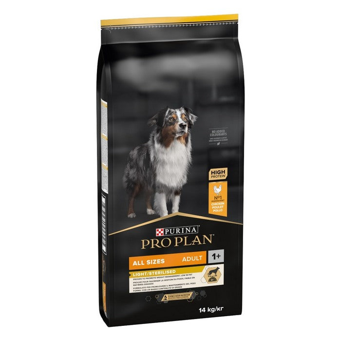 Purina Pro Plan All Size Adult Light Sterilised ricco in pollo