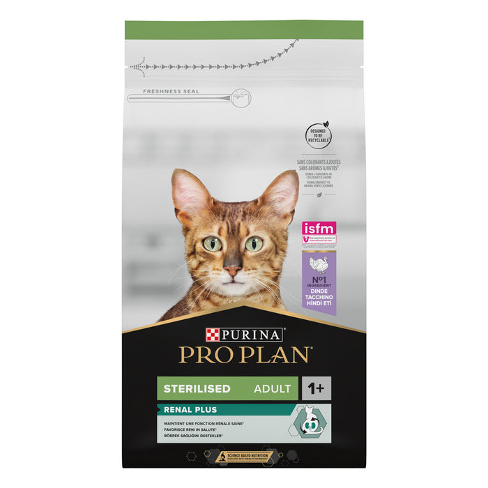 Purina Pro Plan Adult Sterilised Renal Plus ricco in tacchino