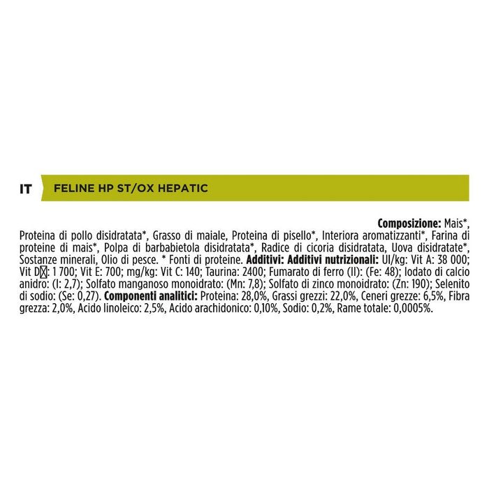 Purina Pro Plan Feline Veterinary Diets HP Hepatic - PURINA - 66185827811706