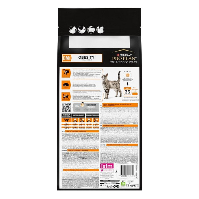Purina Pro Plan Feline Veterinary Diets OM Obesity Management