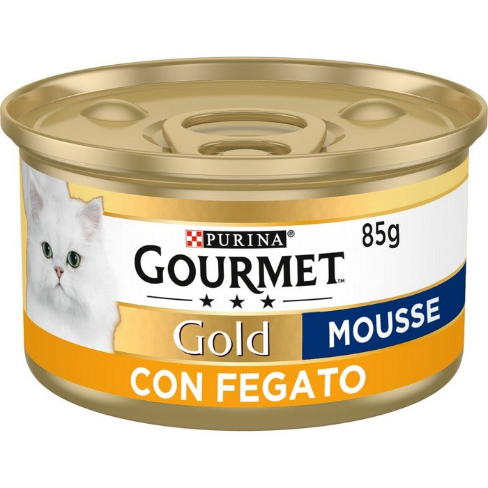 Purina Gourmet Gold Mousse con fegato 85g