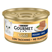Purina Gourmet Gold Mousse con tacchino 85g