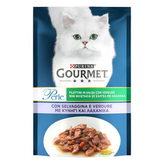 Purina Gourmet Perle Filettini in salsa con selvaggina e verdure 85g
