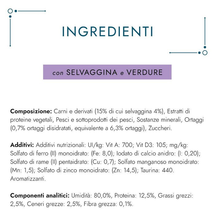 Purina Gourmet Perle Filettini in salsa con selvaggina e verdure 85g