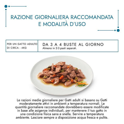 Purina Gourmet Perle Filettini in salsa con vitello e verdure 85g
