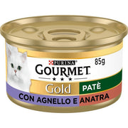 Purina Gourmet Gold Paté con agnello e anatra 85g