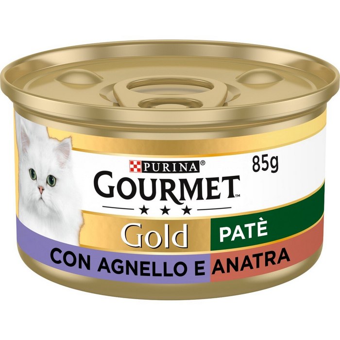 Purina Gourmet Gold Paté con agnello e anatra 85g