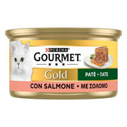 Purina Gourmet Gold Paté con salmone 85g