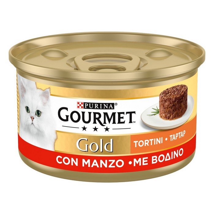 Purina Gourmet Gold Tortini con manzo 85g
