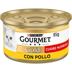 Purina Gourmet Gold Cuore Morbido con pollo 85g