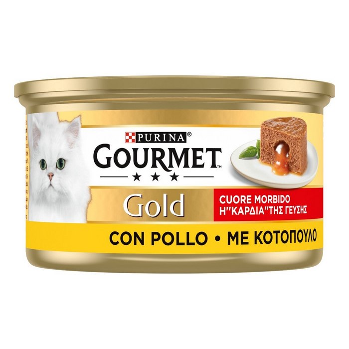 Purina Gourmet Gold Cuore Morbido con pollo 85g