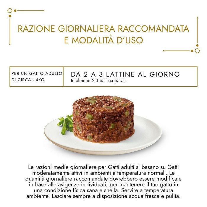 Purina Gourmet Gold Tortini con manzo e pomodori 85g