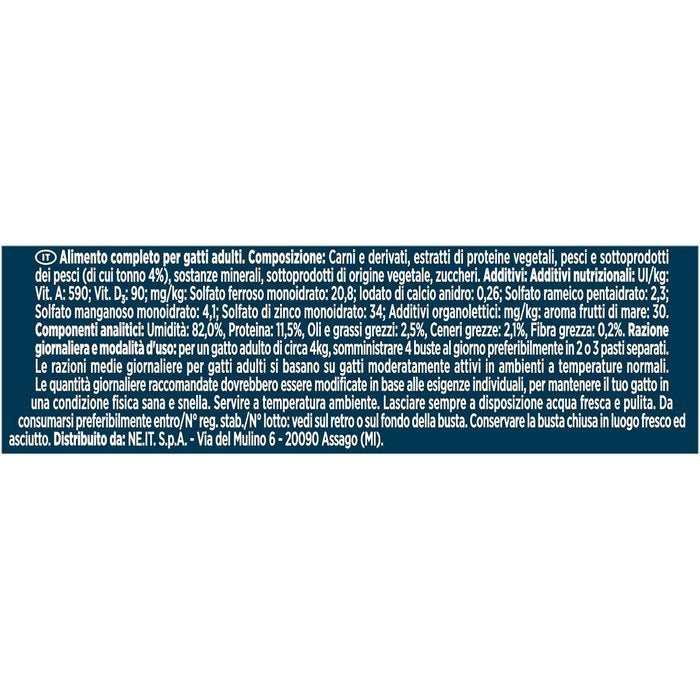Purina Gourmet Perle Trionfo in salsa con tonno 85g