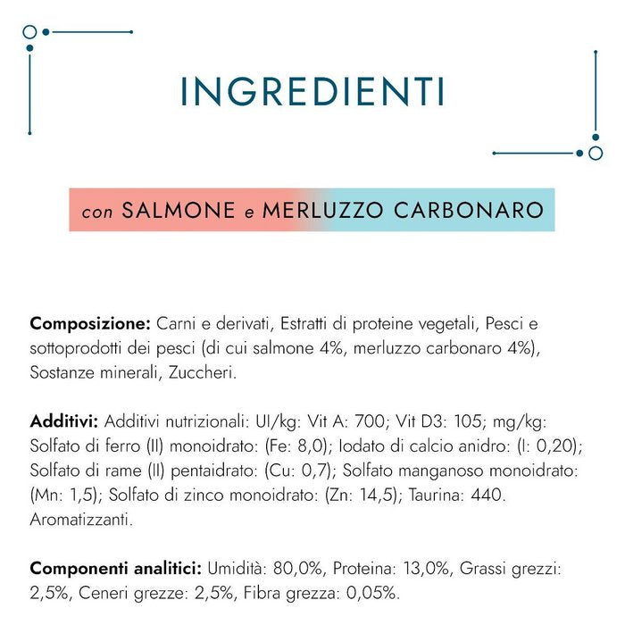Purina Gourmet Perle Duetti con salmone e merluzzo 85g