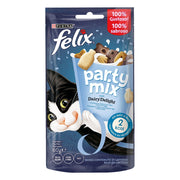 Purina Felix Party Mix Dairy Delight con latte, yogurt e formaggio 60g