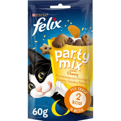 Purina Felix Party Mix Cheezy con cheddar, gouda e edamer 60g