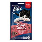 Purina Felix Play Tubes con tacchino e prosciutto 50g