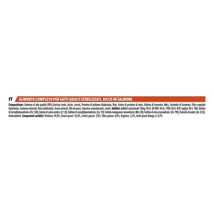 Purina Pro Plan Adult Sterilised Vital Function ricco in salmone