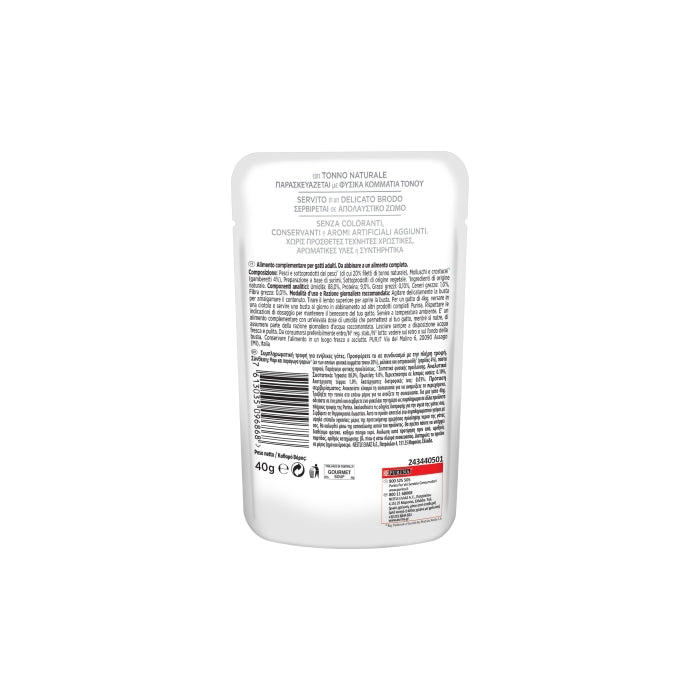 Purina Gourmet Nature's Creation Soup tonno e gamberetti 40g