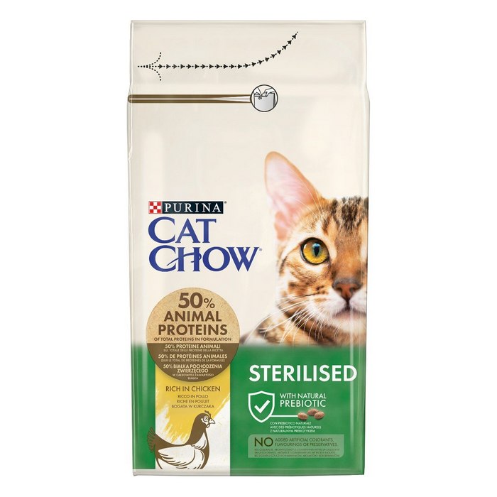 Purina Cat Chow Adult Sterilised ricco in pollo - PURINA - 66184931410298