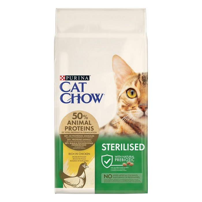 Purina Cat Chow Adult Sterilised ricco in pollo - PURINA - 66185142305146