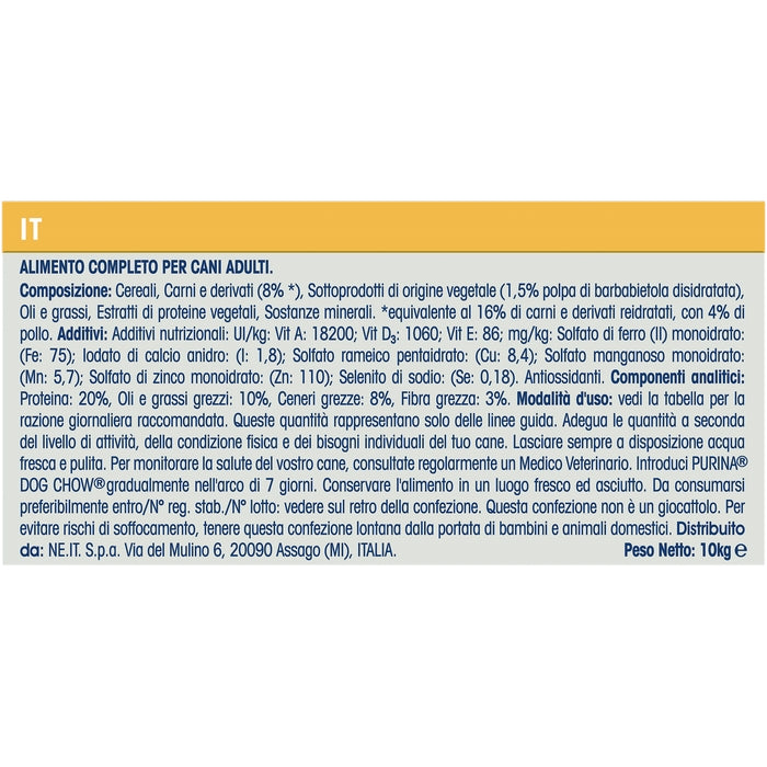 Purina Dog Chow Adult Classic con pollo