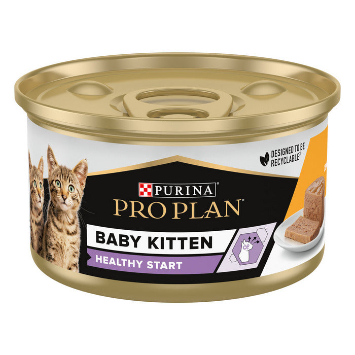 Purina Pro Plan Baby Kitten Mousse pollo 85g