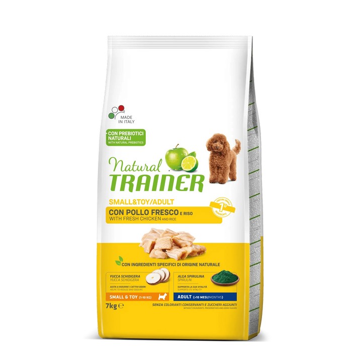 Natural Trainer Small&Toy Adult con Pollo fresco - NATURAL TRAINER - 64761936347514