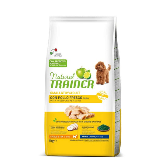 Natural Trainer Small&Toy Adult con Pollo fresco - NATURAL TRAINER - 64761937723770