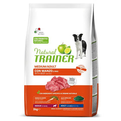 Natural Trainer Medium Adult con Manzo