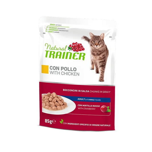 Natural Trainer Cat Adult Pollo 85g - NATURAL TRAINER - 64761830998394