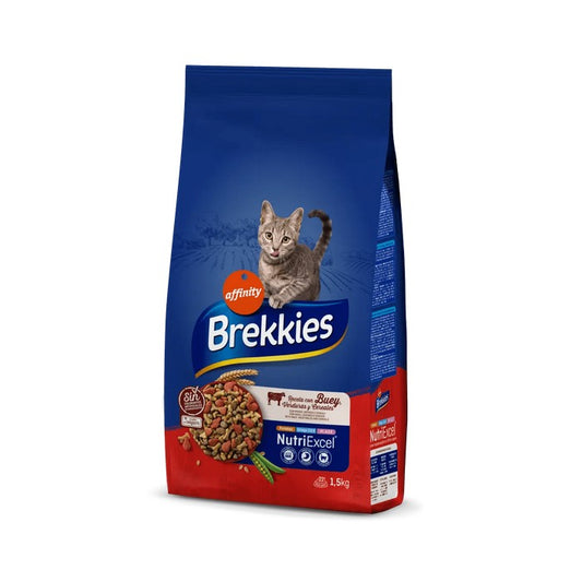 Brekkies NutriExcel Cat Beef - BREKKIES - 