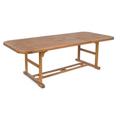 Tavolo in legno Noemi estensibile - Un tavolo da giardino è più bello se è in legno ma se è anche allungabile è addirittura