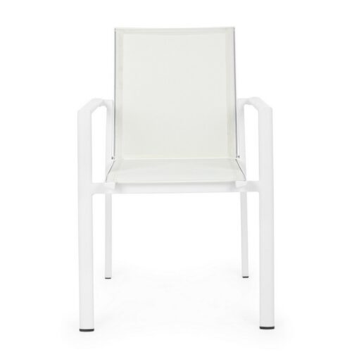 Sedia da giardino in alluminio Konnor con braccioli - Se stai cercando delle sedie in alluminio per il tuo spazio in veranda