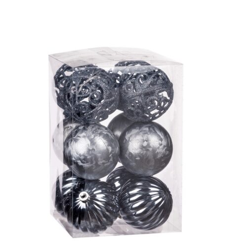 Set 12 palle di Natale 6 cm - Set palle di Natale contenente 12 pezzi. Ideali per decorare la tua casa ma soprattutto il tuo