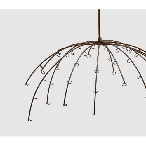 ESPOSITORE AD OMBRELLO BROWN - Espositore sospeso ad ombrello. Questo espositore è utile a sospendere le decorazioni di nata
